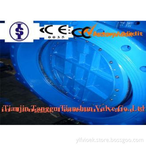 Sanitary Concentric Double Flanged Butterfly Valve 12 Inch